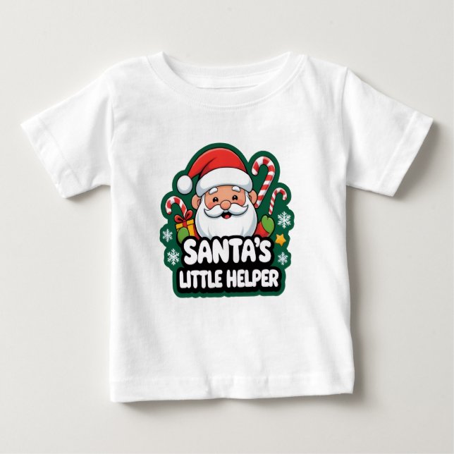 Funny Christmas T-Shirt for Kids (Framsida)