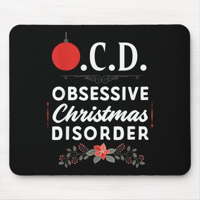 Funny Christmas Tees &amp; Tm. Obsessive Christmas Musmatta (Framsidan)