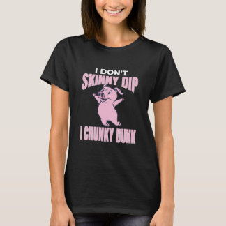 Funny Chunky Dunk Smala Dip Gris T Shirt