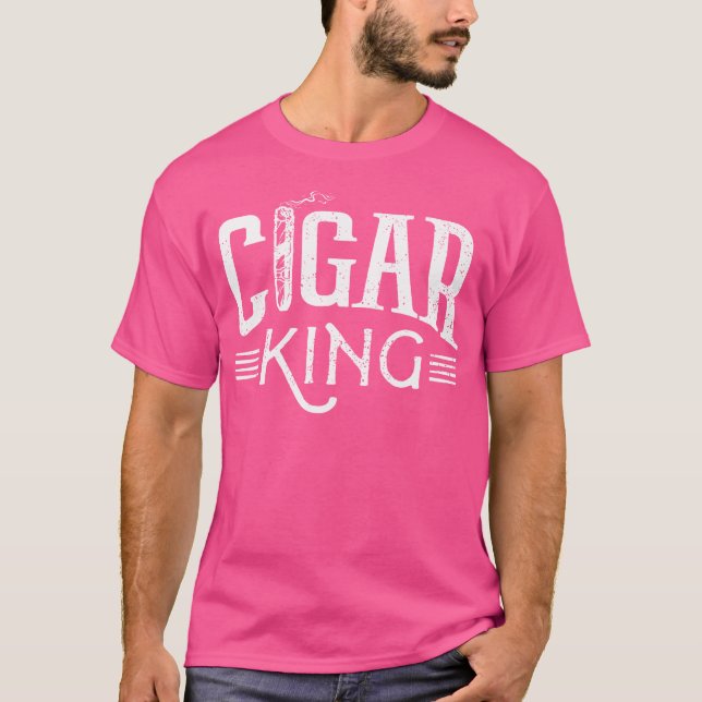 Funny Cigar Lover For Boys And Men Cigar Fan T Shirt (Framsida)