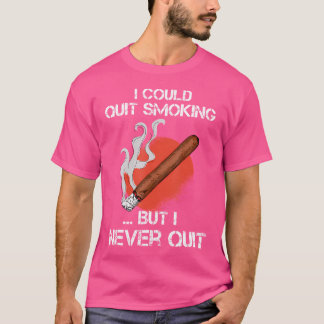 Funny Cigar Smoker T Shirt