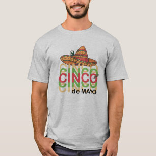 Funny Cinco de Drinko Cinco de Mayo Drinking T Shirt