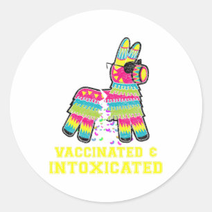 Funny Cinco De Mayo Attire För manar Women Cinco D Runt Klistermärke