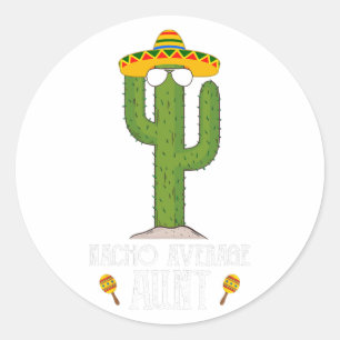 Funny Cinco De Mayo Fiesta Meme Say Nacho Runt Klistermärke