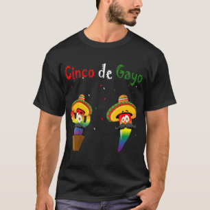 Funny Cinco de Mayo Gayo gay rights pride Party Su T Shirt