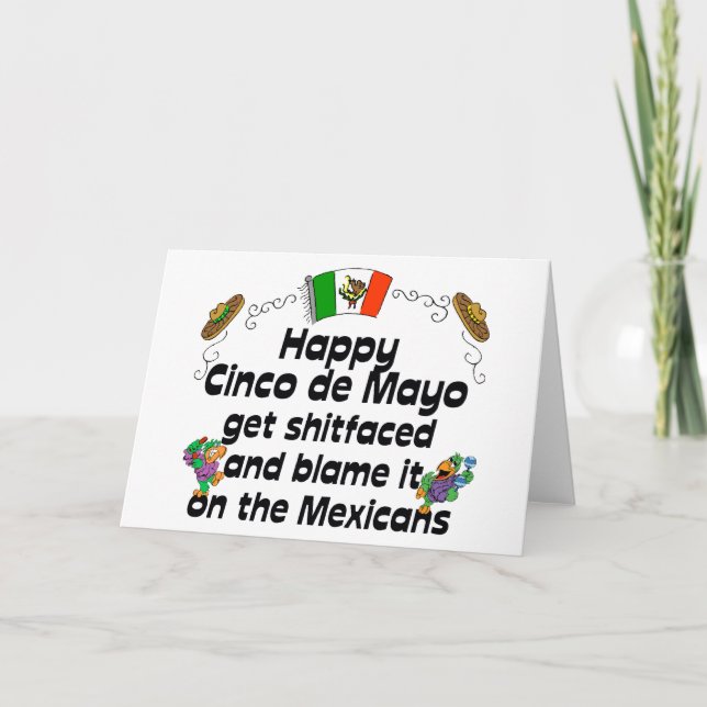 Funny Cinco de Mayo Kort (Framsida)