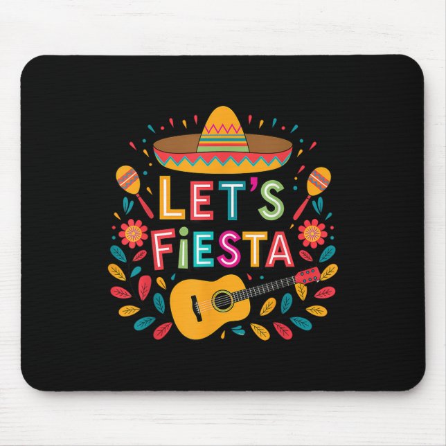 Funny Cinco De Mayo Lets Fiesta Sombrero Hat Manar Musmatta (Framsidan)
