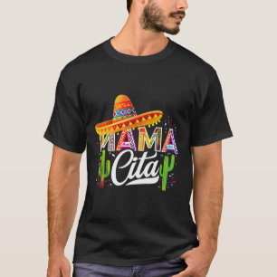 Funny Cinco De Mayo Mamacita Mexican Mamma för Mam T Shirt
