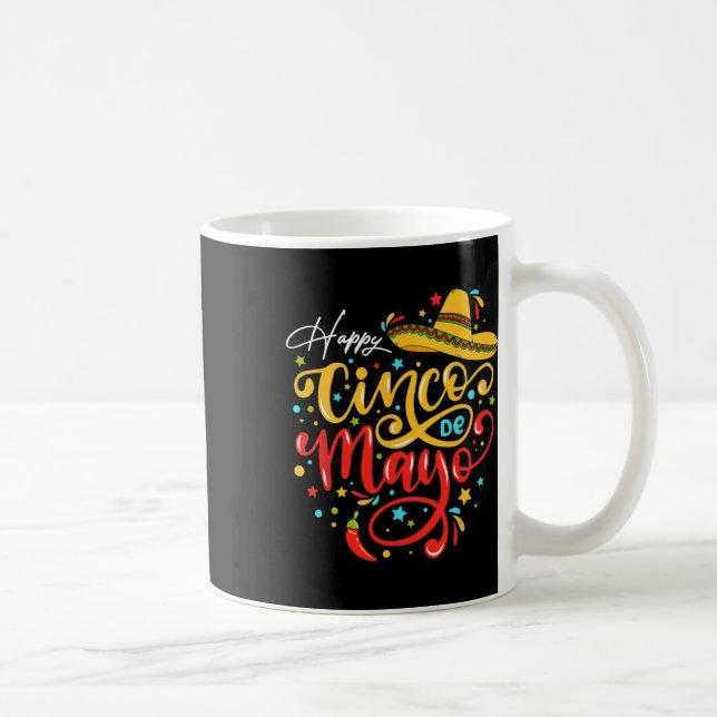 Funny Cinco De Mayo Party Fiesta 5 De Mayo Mexican Kaffemugg (Höger)