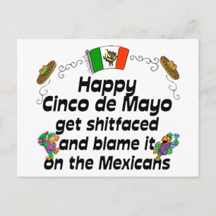 Funny Cinco de Mayo Vykort