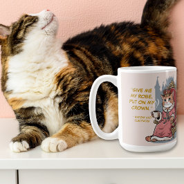 Funny citattecken Cute Modern Shakespeare Kaffemugg