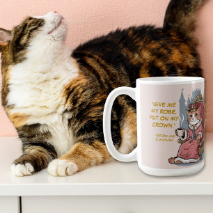 Funny citattecken Cute Modern Shakespeare Kaffemugg