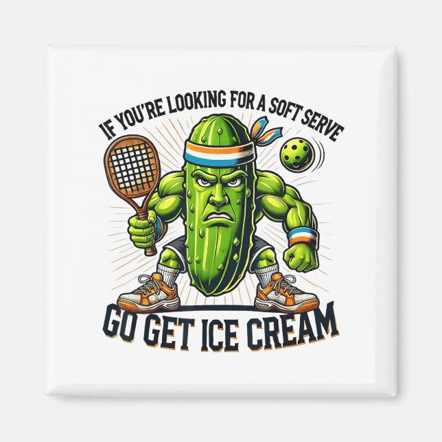 Funny Ckleball Shirt Men Dad Grandpa Him Husband  Magnet (Framsidan)