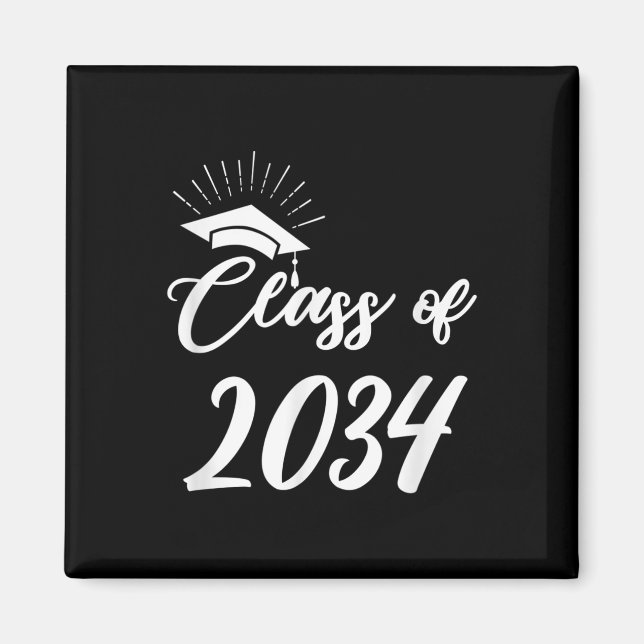 Funny Cl Of 20 Grow With You 2021 2022 Graduation  Magnet (Framsidan)