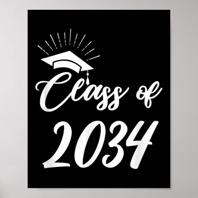 Funny Cl Of 20 Grow With You 2021 2022 Graduation  Poster (Framsidan)