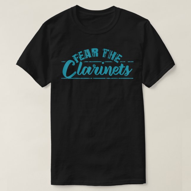 Funny Clarinet Player Matching Costume Gift3 T Shirt (Design framsida)
