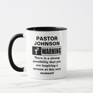 Funny Clergy Pastor-uppskattning Mugg