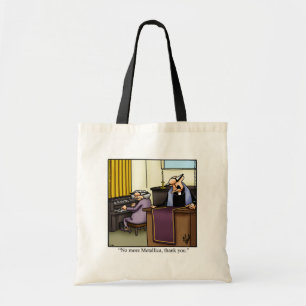 Funny Clergyman Tote Bag Gift Tygkasse