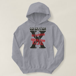 Funny Clever Gen-X - FAFO Hoodie T Shirt