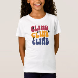 Funny Climb Cats Vintage Color Edition T Shirt