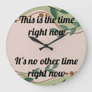 Funny Clock Stor Klocka