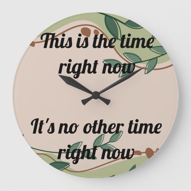 Funny Clock Stor Klocka (Framsida)