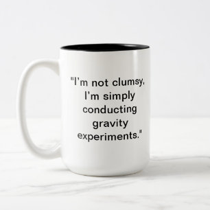 Funny Clumsy Mugg Anpassat namngivningsprogram