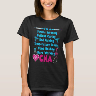 Funny CNA Humor Auktoriserad Proud Nursing Asi T Shirt