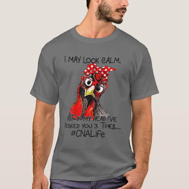 Funny CNA, Nurse T Shirt (Framsida)