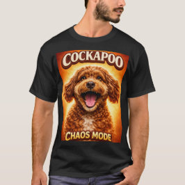Funny Cockapoo Chaos Mode Dog Lover Shirt T