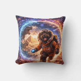 Funny Cockapoo Gift | Space Dog Cushion Kudde