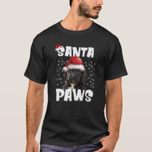 Funny Cockapoo jul Ljus Träd Hund älskare Xma T Shirt