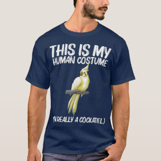 Funny Cockatiel Gift För manar Women Bird Parrot T Shirt