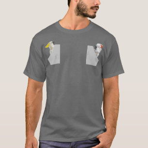 Funny Cockatoo Shirt Cute Pocket Cockatoo Parrot T