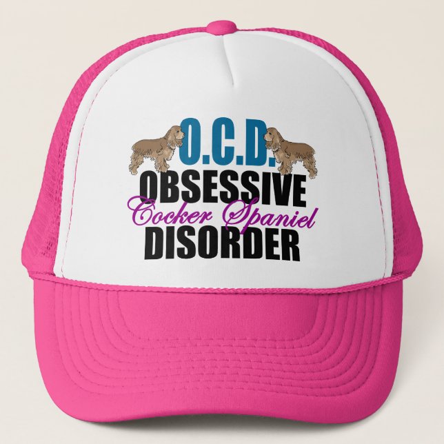 Funny Cocker Spansk Truckerkeps (Framsida)