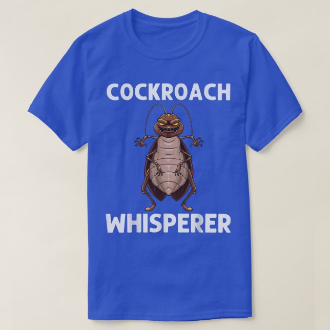 Funny Cockroach För manar Women Entomology Pest Co T Shirt (Design framsida)