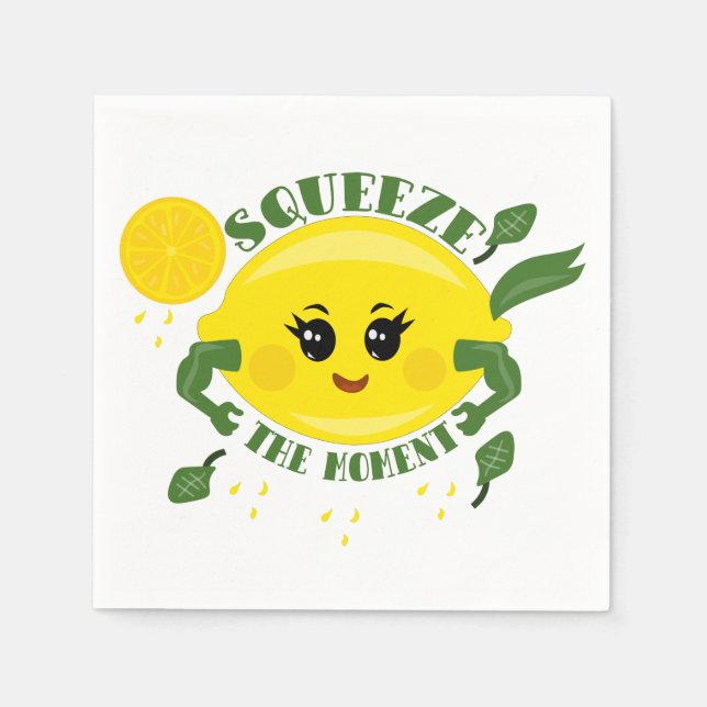 Funny Cocktail Napkins Pappersservett (Framsidan)