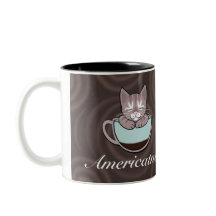 Funny Coffee Cats mugg
