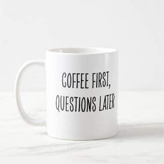 Funny Coffee Drinker Not Morning Person Kaffemugg