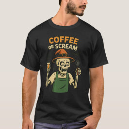 Funny Coffee Halloween T-Shirt