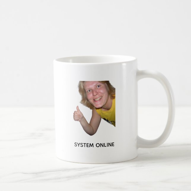 Funny Coffee Loading System Online Meme Mug Kaffemugg (Höger)