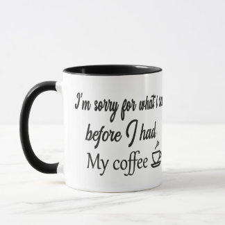 Funny Coffee Lover Gift Caffeine Addicts,Coffee Mugg