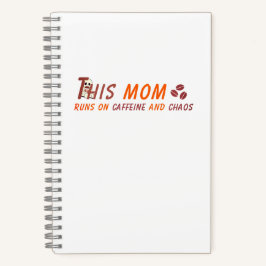 Funny Coffee Mamma Quote - Caffeine Chaos