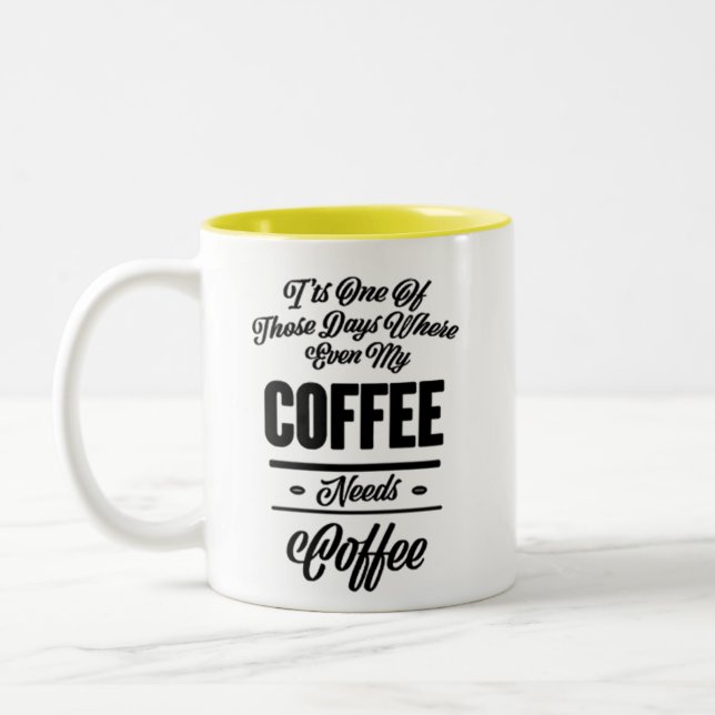Funny Coffee Mugg (Vänster)
