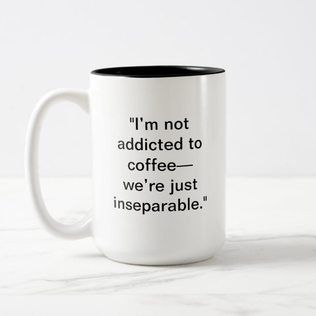 Funny Coffee Mugg | Alternativ för anpassat namn (Vänster)