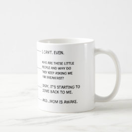Funny Coffee Mugg för Mamma