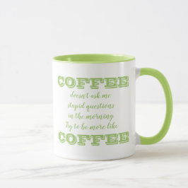 Funny Coffee Mugg | Kaffe