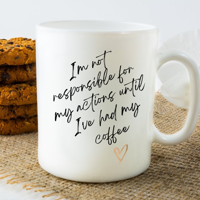 Funny Coffee Mugg | Kaffe Älskare Gift | HUMOR MUG (Skapare uppladdad)