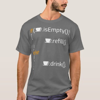 Funny Coffee Programming Joke I T Shirt