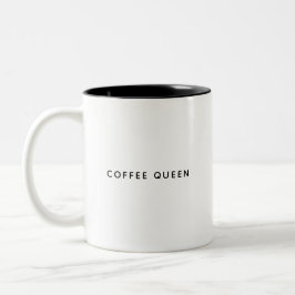 Funny Coffee Queen Breakfast Coffee Mugg